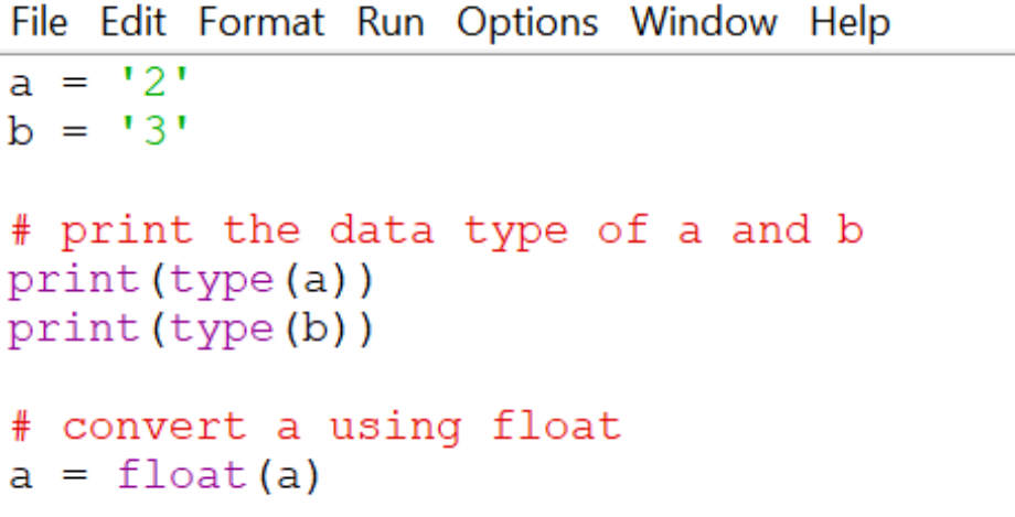Using-float-function