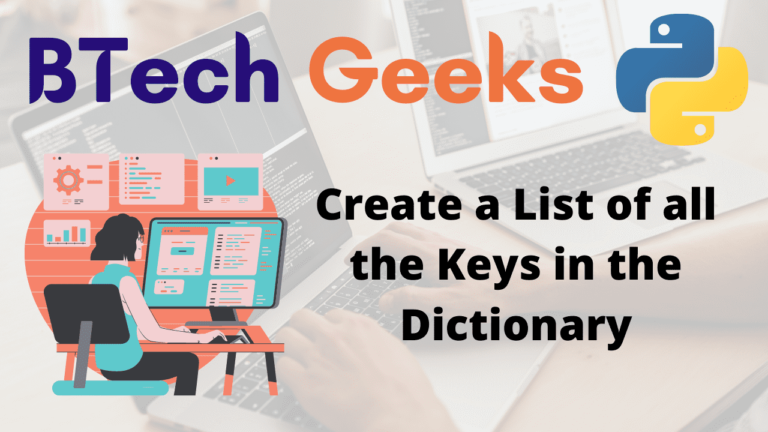 Python : How to Create a List of all the Keys in the Dictionary ...