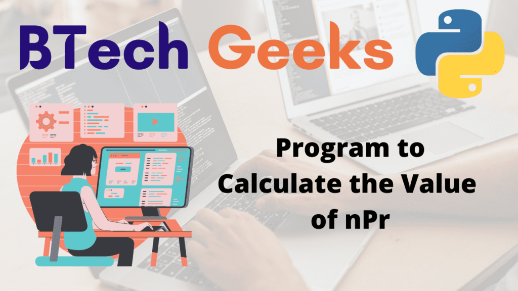 Program to Calculate the Value of nPr