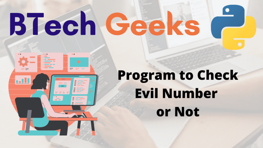Program to Check Evil Number or Not