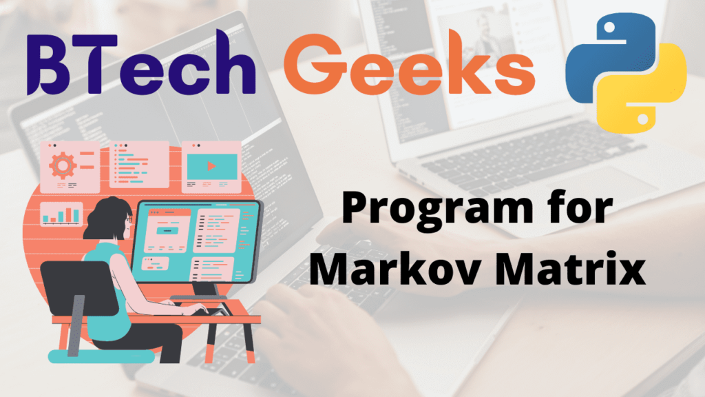 Program for Markov Matrix