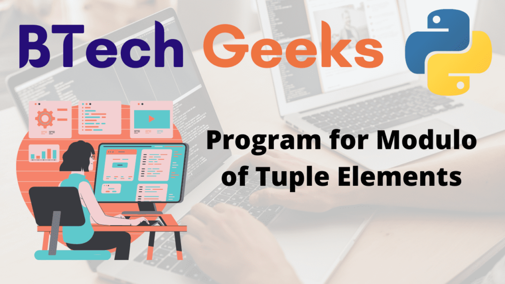Program for Modulo of Tuple Elements
